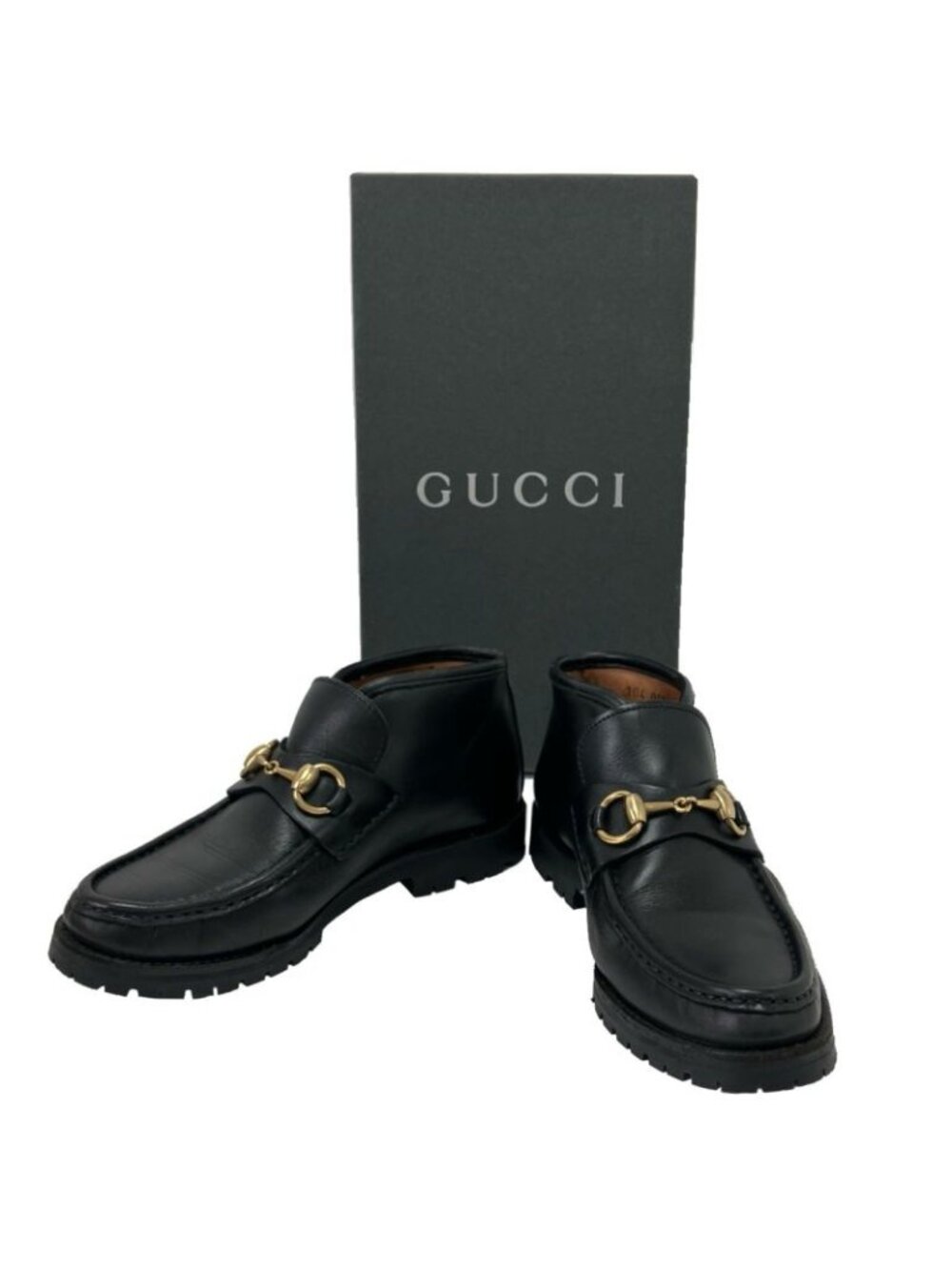 Gucci Chucka Boots 104 Black - Picture 1 of 10